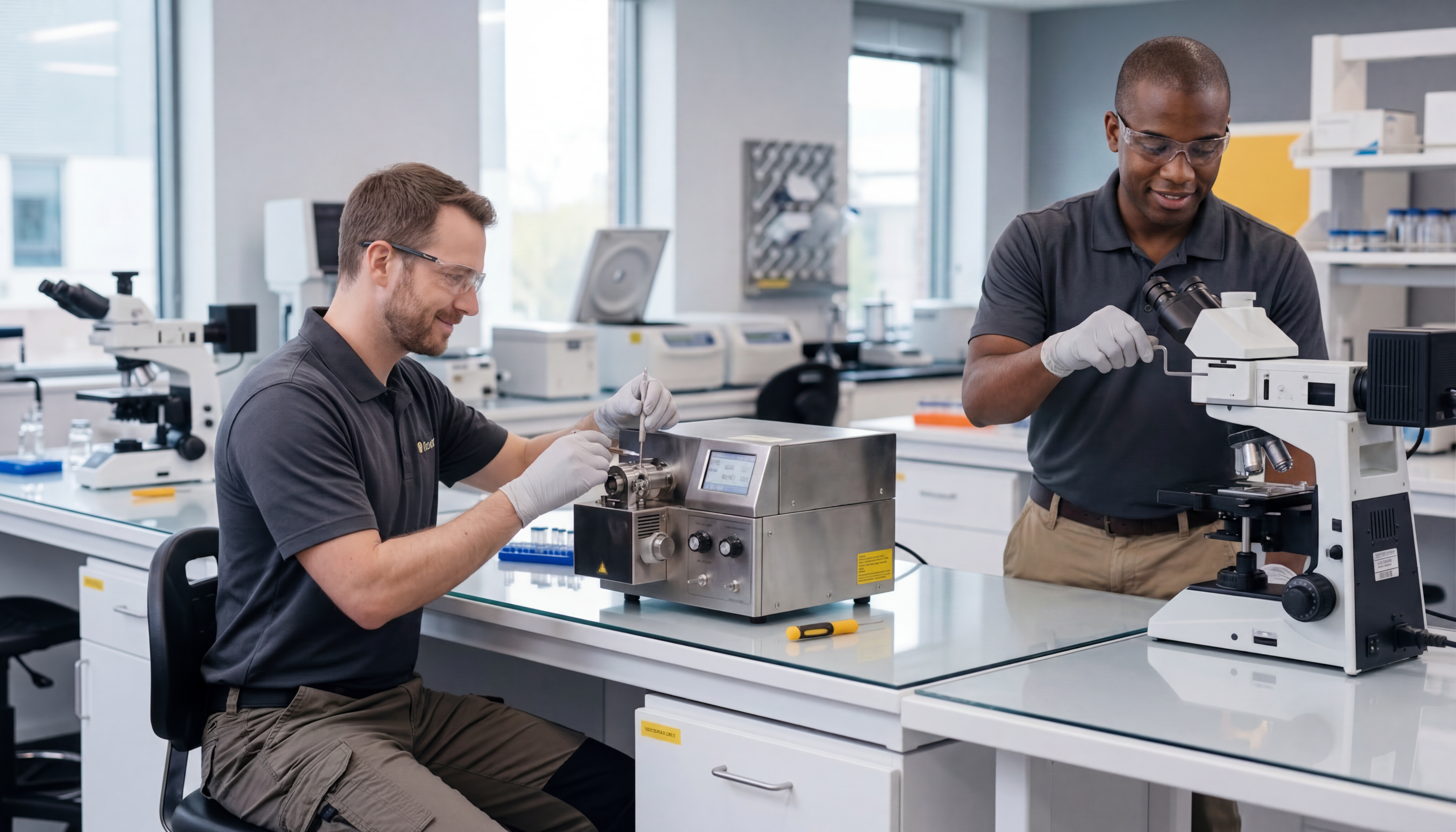 Equipe técnica WalterWorks em atendimento especializado